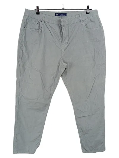 Boden Denim Cord Girlfriend Cordhose Damen Gr. 48 Grau Baumwolle