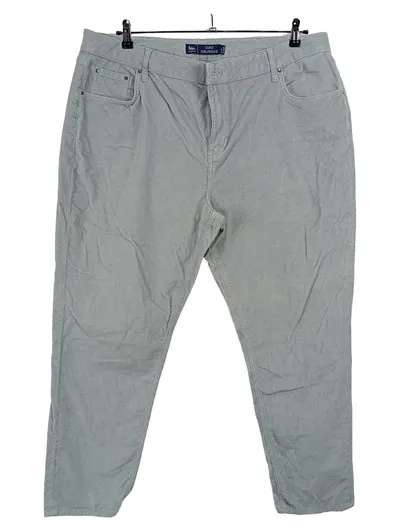 Boden Denim Cord Girlfriend Cordhose Damen Gr. 48 Grau Baumwolle