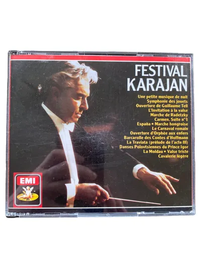 Festival Karajan CD EMI Klassik Orchesterwerke Highlights Sammlung