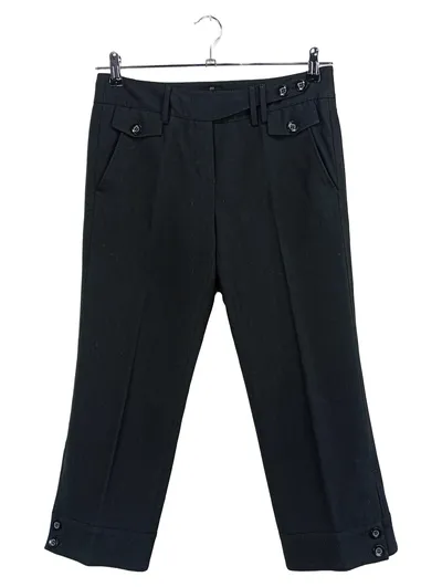 AUST Damen Stoffhose Business Hose Gr. 36 Schwarz Klassisch Elegant