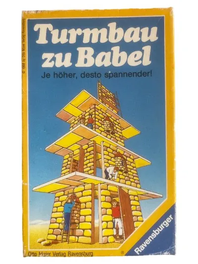 Ravensburger Turmbau zu Babel Stapelspiel Kartenspiel Mitbringspiel
