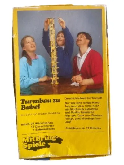 Ravensburger Turmbau zu Babel Stapelspiel Kartenspiel Mitbringspiel