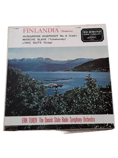 Finlandia Sibelius Vinyl LP Erik Tuxen Danish State Radio Symphony Orchestra