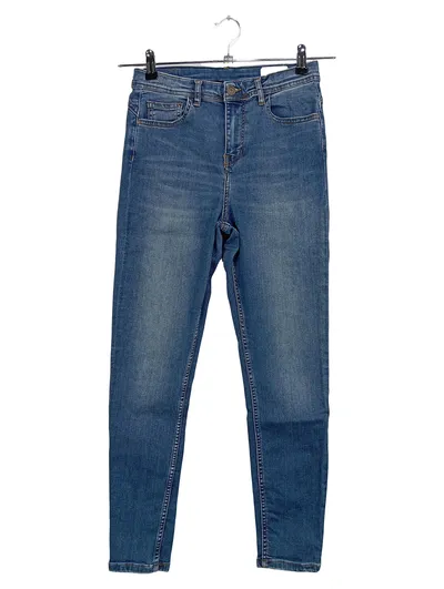 CROSS Damen Jeans Straight Leg W28/36/S Blau Casual JUDY High Waist