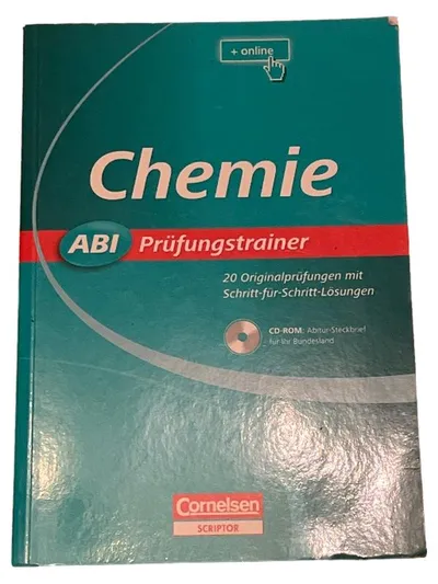 Chemie ABI Prüfungstrainer Cornelsen 20 Originalprüfungen mit Lösungen