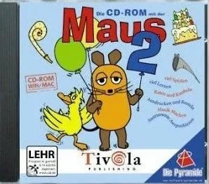 Tivola Die Maus 2 PC Lernspiel Gedächtnis Musik Basteln Kreativität ab 4