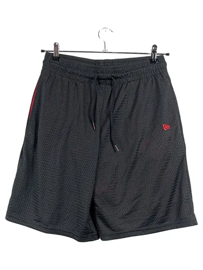 New Era Sport Shorts Herren Gr. L Schwarz Mesh Basketball Hose