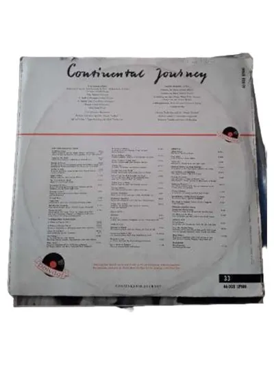 Continental Journey Vinyl LP Polydor 33 RPM Sampler Schlager Oldies