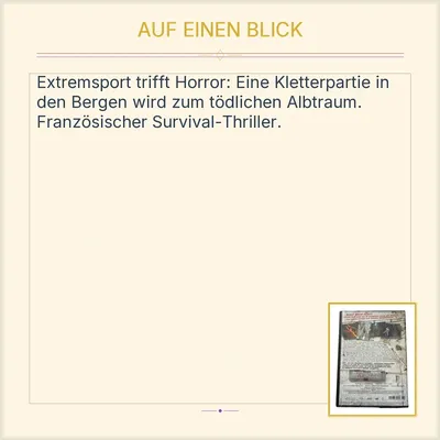 Koch Media High Lane DVD Horrorfilm Tier Monster Psychothriller Deutsch