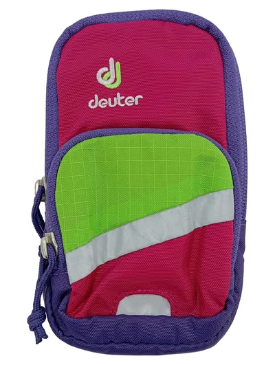DEUTER Fahrradtasche Kinder Mehrfarbig Pink Lila Grün 10x15cm Lenkertasche