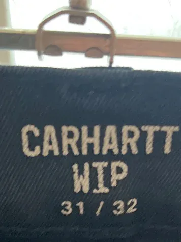 Carhartt WIP Jeans Herren Regular Fit Hose Schwarz W31 L32 4