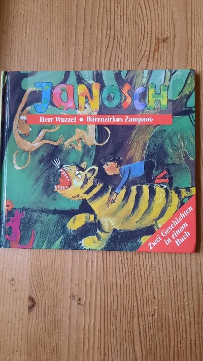 Janosch Zum Geburtstag viel Glück Kinderbuch Patmos Hardcover Irmtraud Teltau