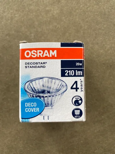 OSRAM DECOSTAR STANDARD Halogenlampe GU5.3 20W 210lm Leuchtmittel