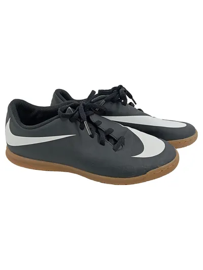 NIKE Kinder Fussballschuhe MercurialX Vortex III IC Schwarz Gr. 37.5
