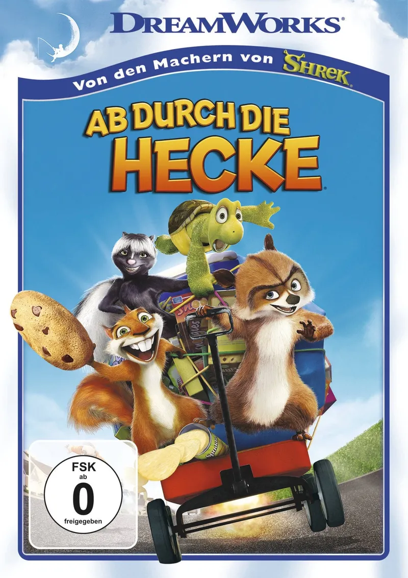 Ab durch die Hecke - DVD Animationsfilm DreamWorks FSK 0 Kinderfilm 1