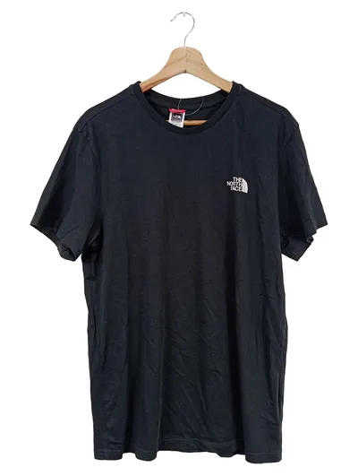 The North Face Herren T-Shirt Grau Größe L Baumwolle Outdoor
