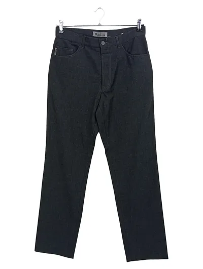 ALBERTO Herren Anzughose Business Schwarz Gr. 98 W35/52/XL Elegant