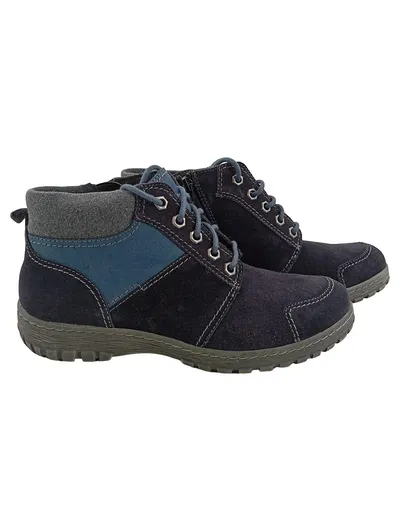 HUSH PUPPIES Damen Sneaker high Gr. 38 Blau Freizeit Schnürschuh