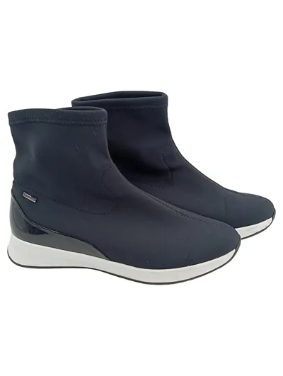 GABOR Damen Badeschuhe Slipper Gr. 38 Blau Sportlich Modern Casual
