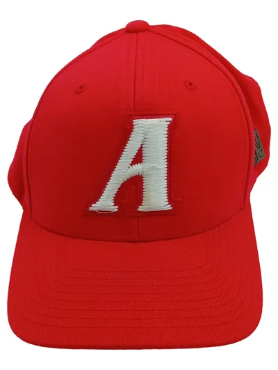 Mitchell & Ness Cap Rot Logo Stickerei Uni Snapback Herren