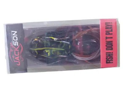 Jackson Frosch Köder Angelköder Frog Lure Hecht Barsch Raubfisch 50mm 20g