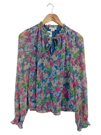 CUPCAKES AND CASHMERE Bluse Damen 36/S Mehrfarbig Blumenmuster Casual 1