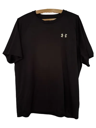 Under Armour Herren Sport T-Shirt Schwarz Gr. 175 cm Polyester