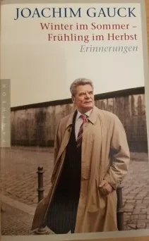 Joachim Gauck Winter im Sommer Erinnerungen Hardcover Autobiografie Pantheon