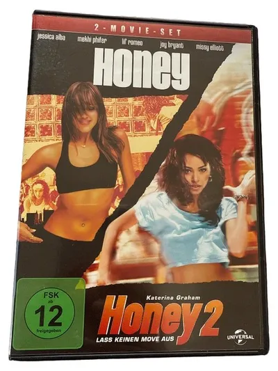 Universal Music Group Honey 1 & 2 DVD 2-Movie-Set Tanzfilm Fitnessfilm