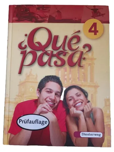 Diesterweg Qué pasa? 4 Spanisch Schulbuch Hardcover Prüfauflage Unterricht