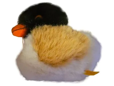 Steiff Pinguin Plüschtier 073977 Kuscheltier 12cm Knopf im Ohr