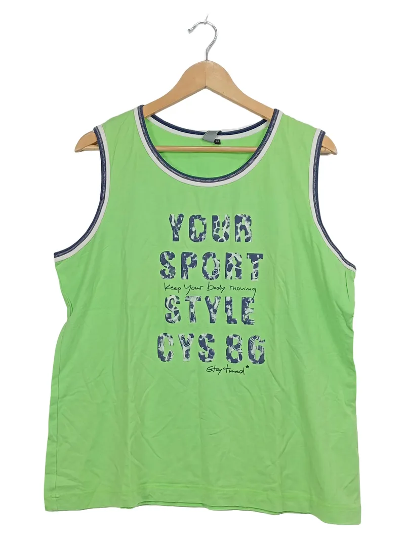 CANYON Women Sports Damen Sport Shirt Tank Top Gr. 46 Grün Ärmellos 2