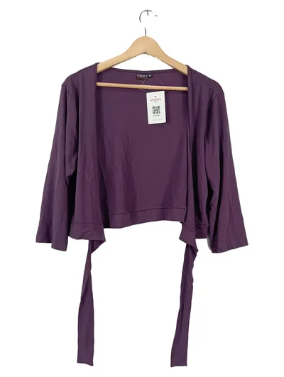 Liberty Woman Damen Bolero Strickjacke Lila Gr. XL 44 Viskose