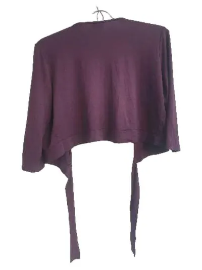 Liberty Woman Damen Bolero Strickjacke Lila Gr. XL 44 Viskose