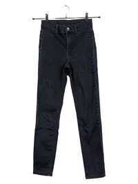 Calzedonia Damen Jeans Slim Fit Schwarz XS W24 Stretch Hose 1