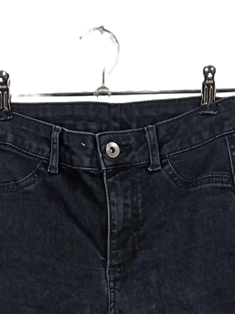 Calzedonia Damen Jeans Slim Fit Schwarz XS W24 Stretch Hose 3