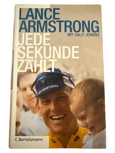 Lance Armstrong Jede Sekunde zählt Autobiografie C. Bertelsmann Sally Jenkins