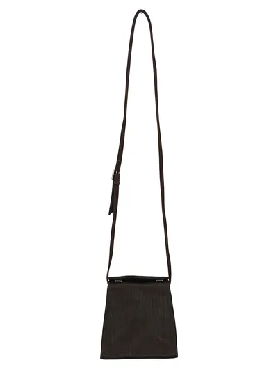 SUNNYBAG Damen Umhängetasche Braun Leder Vintage Elegant Klassisch 18x18cm