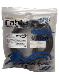 ATEN KVM PS/2 Kabel 2L-5203P Computer Verbindungskabel Schwarz 1