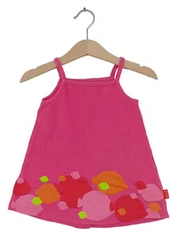 ELLE Baby Sommerkleid Pink Fisch-Motiv Gr. 68 6 Monate Mädchen 1