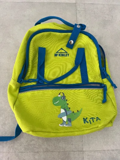 McKinley Kita Dino Rucksack Kinder Grün Polyester Tiermotiv Kindergarten