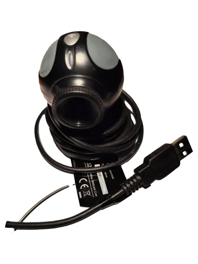 Trust WB-3320X HiRes Webcam USB 300K Mic Schwarz mit Handbuch CD