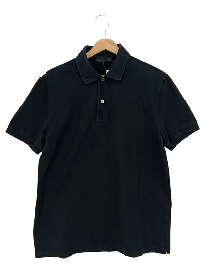 STRENESSE Damen Poloshirt Gr. 36/S Schwarz Klassisch Casual