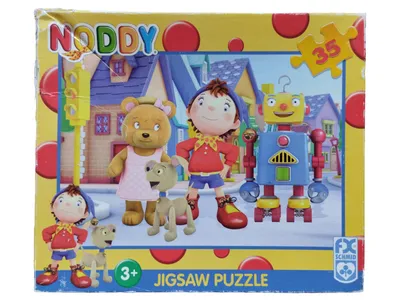 F.X. Schmid Noddy Jigsaw Puzzle 35 Teile Kinderpuzzle ab 3 Jahren