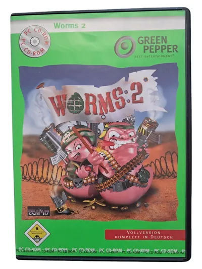 ak tronic Worms 2 PC Strategiespiel Deutsch Multiplayer Klassiker ab 6 Jahre