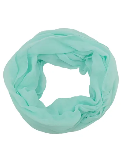 ER PIù Tuch Damen Blau Casual Viskose Schal Loop 93x98 cm