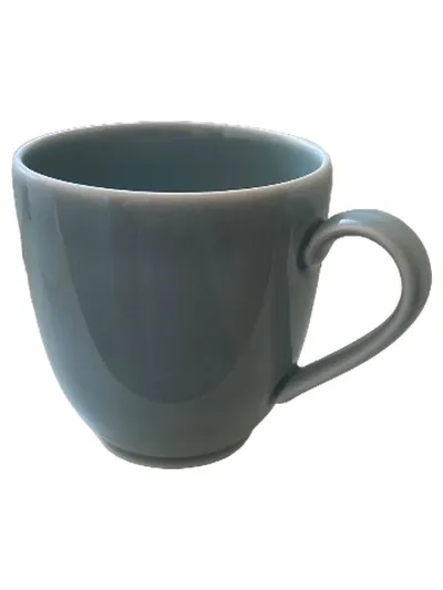 BAUSCHER 922 Kaffeetasse Porzellan Grau 8cm Modern Alltag