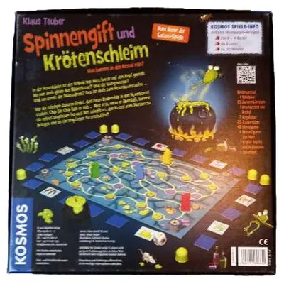 KOSMOS Spinnengift und Krötenschleim Klaus Teuber Brettspiel ab 6 Jahre