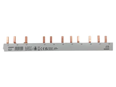 Siemens 5ST3 624 Phasenschiene Sammelschiene 3-polig 10mm² Hutschiene