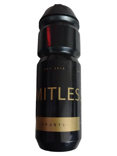 LIMITLESS Trinkflasche Sport Schwarz Kunststoff 750ml Wasserflasche
